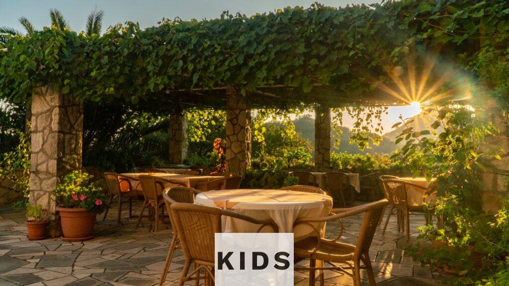 brown wooden table and chairs