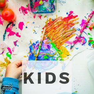 Pintura sin límites: actividades artísticas para niños curiosos
