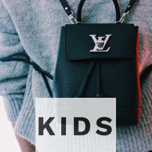 black Louis Vuitton backpack