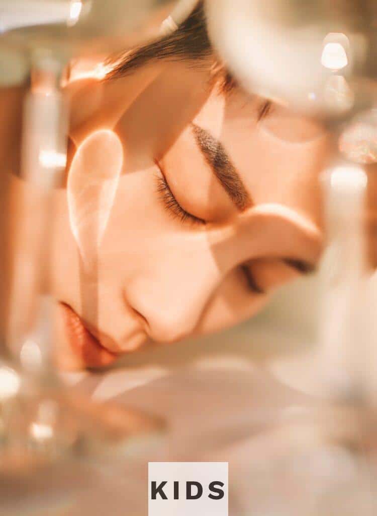 man's face