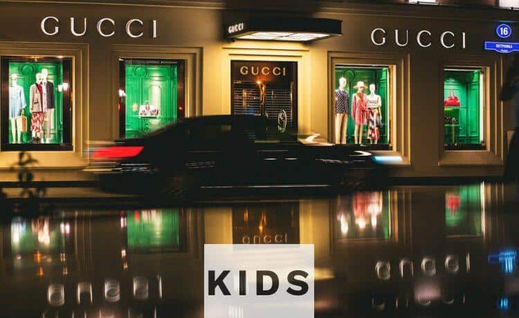 Gucci store facade