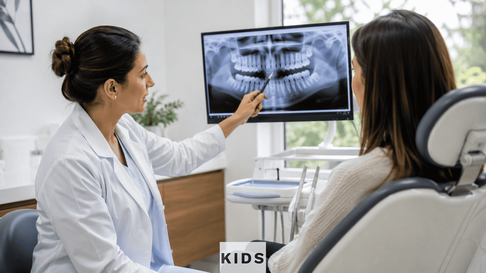 Consulta dental en clínica moderna