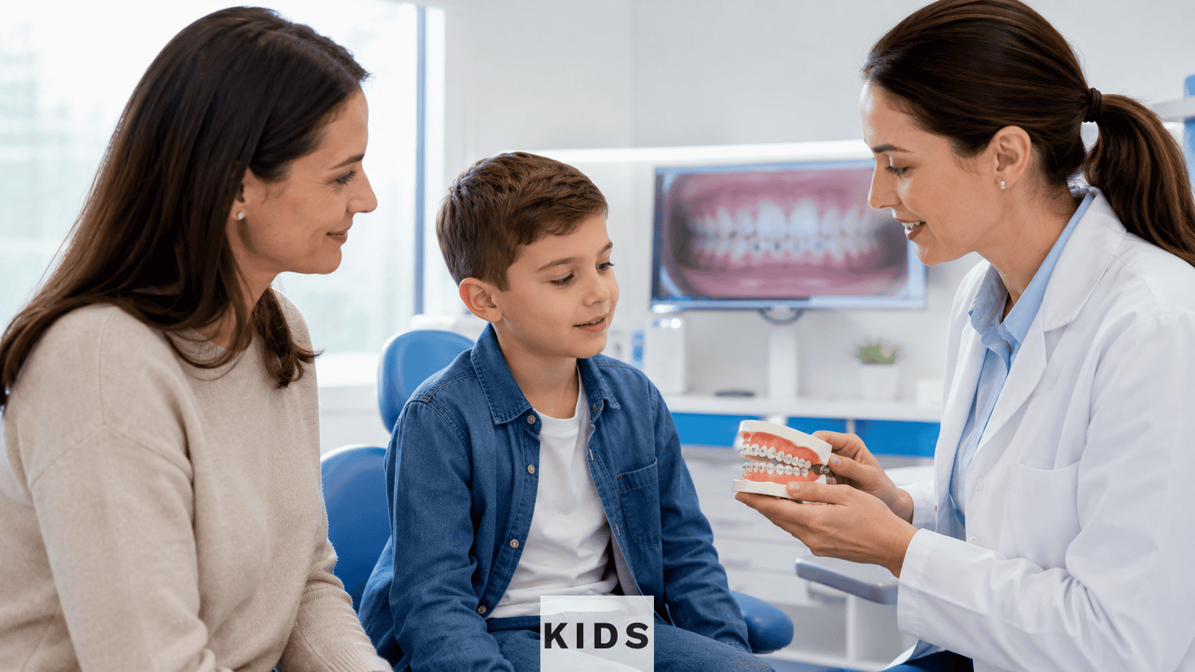 Consulta dental en clínica moderna